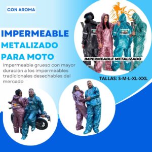 Impermeable Metalizado