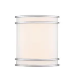 Luz LED Luminaria de Pared, Acabado de Níquel Cepillado