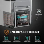 Refrigerador portátil para carro EUHOMY