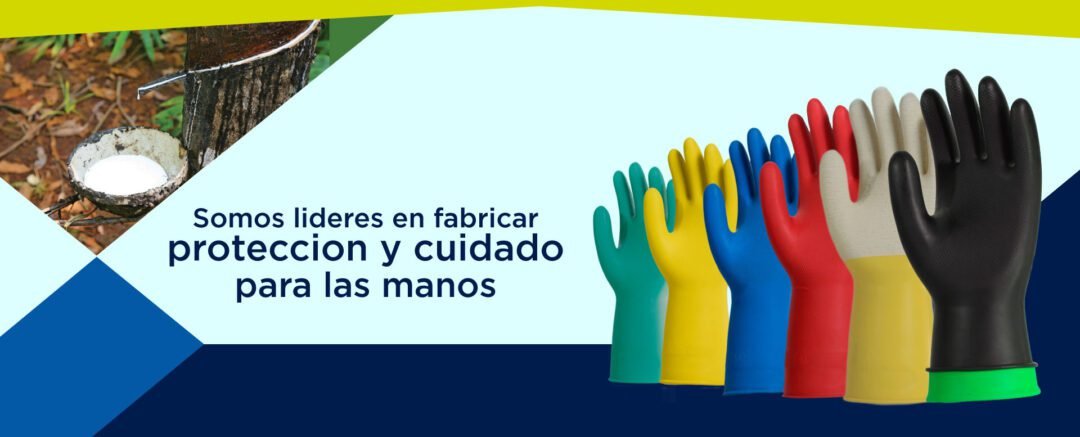 guante para uso doméstico, industrial y agrícola. Resistentes al agua, soda cáustica, ácidos, jabón, sales y productos químicos.