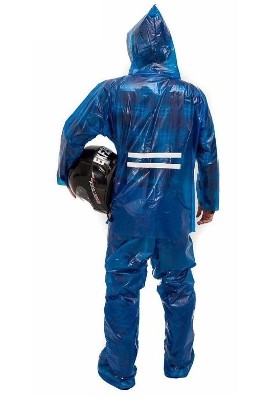 impermeable moto desechable