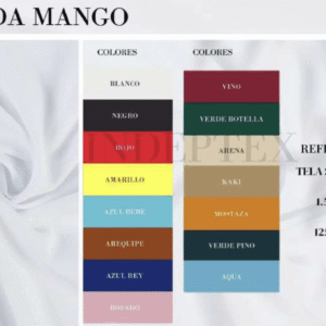 Tela Seda Mango