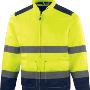 Chaqueta Multibolsillos Con Reflectivo