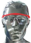 Gafas en policarbonato tipo óptico patas retráctiles