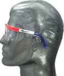 Gafas en policarbonato tipo óptico patas retráctiles