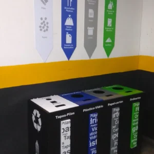 Puntos Ecológicos En Acero