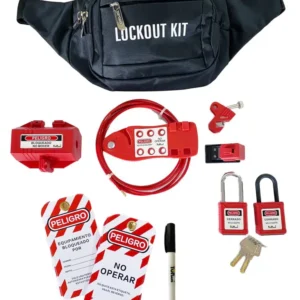 Lock Out Kit  Bolsa Combinada De Bloqueo De Seguridad.
