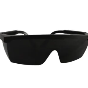 Lente Capitan Black Dark  2 Ajustable De Policarbonato, Marco Negro