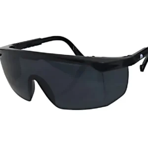 Lente Capitan Black Dark Ajustable De Policarbonato, Marco Negro, Lente Oscuro.