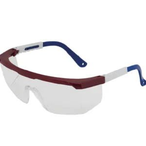Lente Capitan Red Blue Clear Ajustable De Policarbonato, Lente Claro