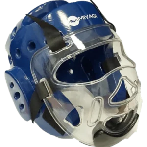 Casco Protector Con Careta Tkd Nbr Mx9412