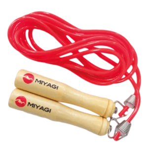 Cuerda Saltar Mango Madera Miyagi M488