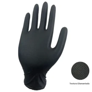 Guante Max 8 Fabricado 100% Con Nitrilo, Sin Talco Para Evitar Irritaciones.