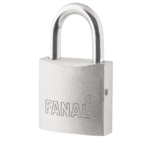 Candado Plano de Hierro 25 mm Plata 