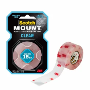 Cinta de Montaje Doble Cara Scotch-Mount™ Transparente