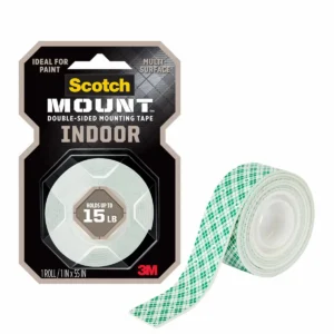 Cinta de Montaje Doble Cara Scotch-Mount™ para Interiores