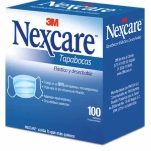 Nexcare® Tapabocas, 100 por paquete