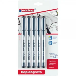rapidografos-e1880-5-negro-edding