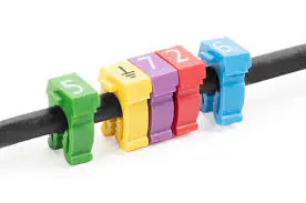 Marcador de Cables y Mangueras por Colores