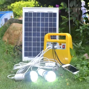 Módulos de Luz Solar Portátil para Zonas Remotas