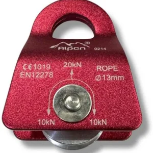 Polea Micro De Placas Oscilantes Duraluminio Alpen P004