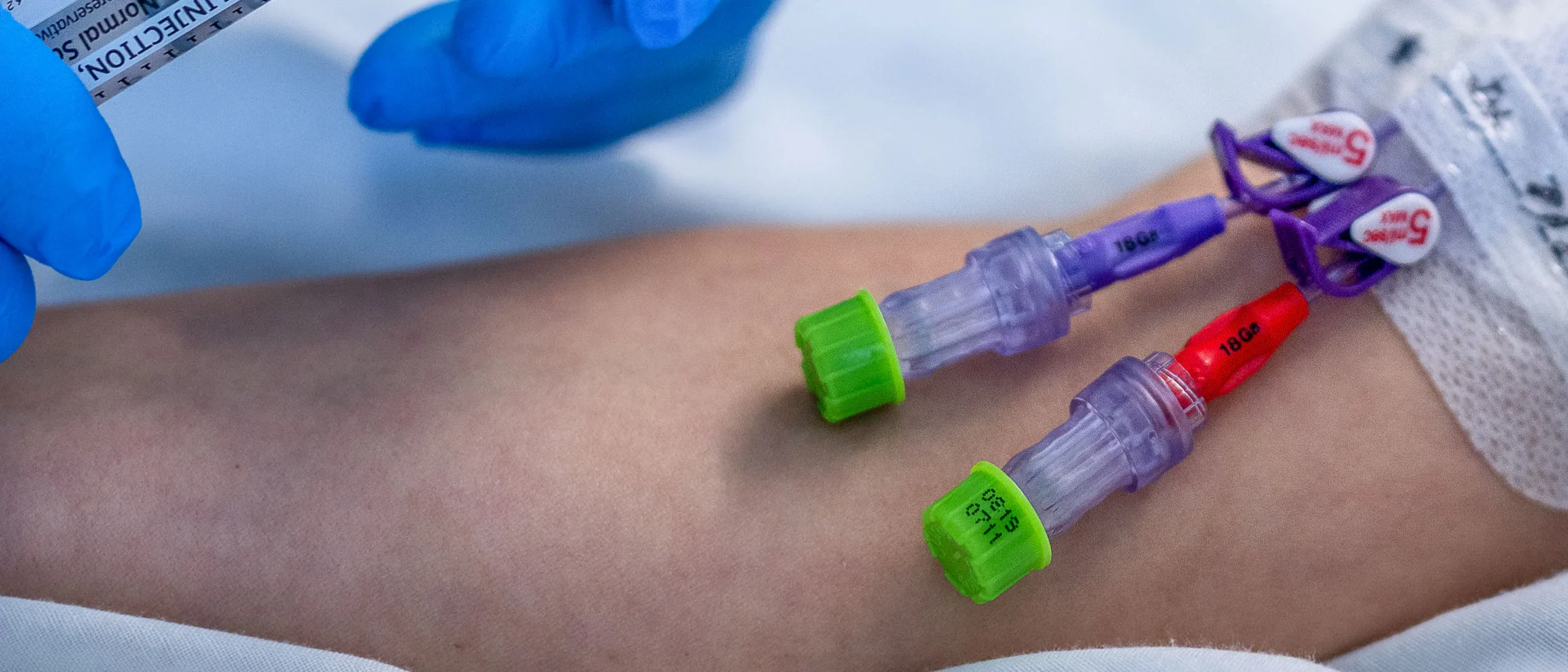 Protectores de puerto desinfectantes