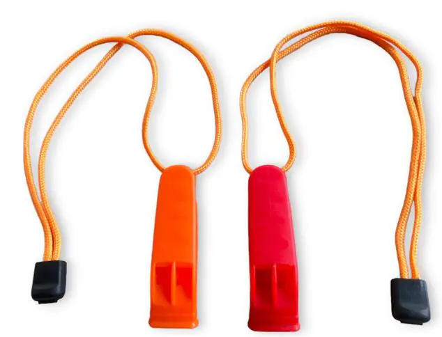 Silbato Anfibio de Emergencia Alpen ew001