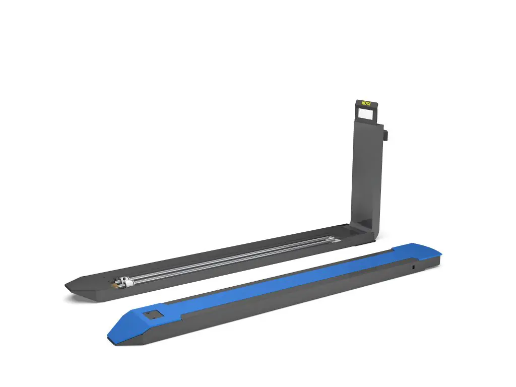 Tope que limita el movimiento de estibas o palets para evitar accidentes