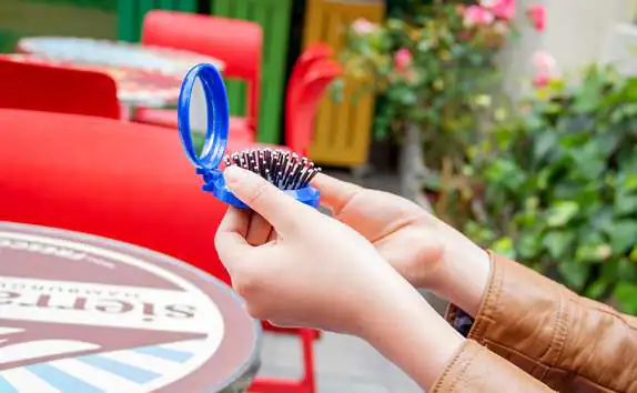 Espejo y Cepillo Beauty