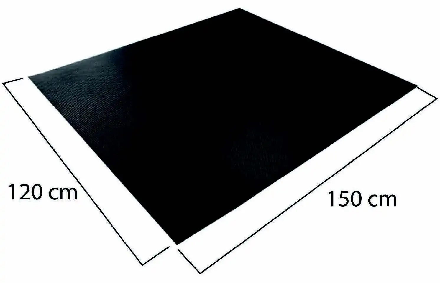 Tapete protector de piso para asador BBQ