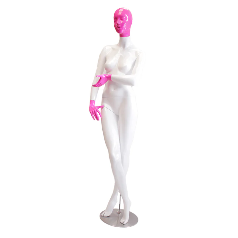 MANIQUI MUJER BLANCO FUCSIA
