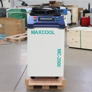 Máquina de limpieza láser continua portátil