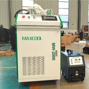Máquina de soldadura láser de alimentación de alambre doble de mano