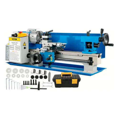 Mini torno de Metal de velocidad Variable