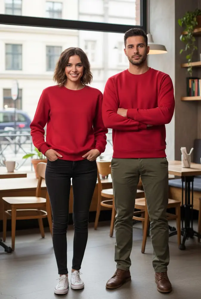 buzos cuello redondo