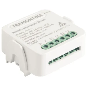 módulo interruptor smart Tramontina de 2 canales