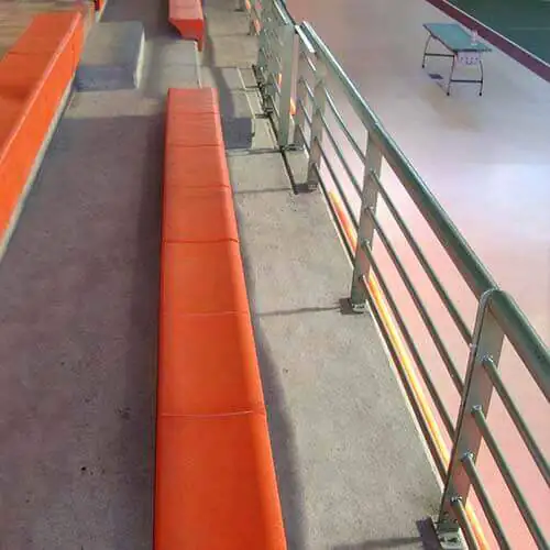 Graderías para escenario deportivo, escolar