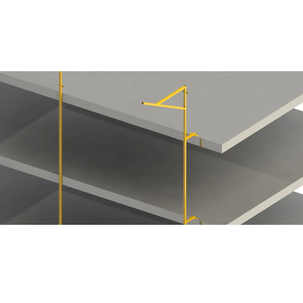 Sistema atrapa caídas tipo T3