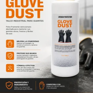 Talco para Guantes Dieléctricos